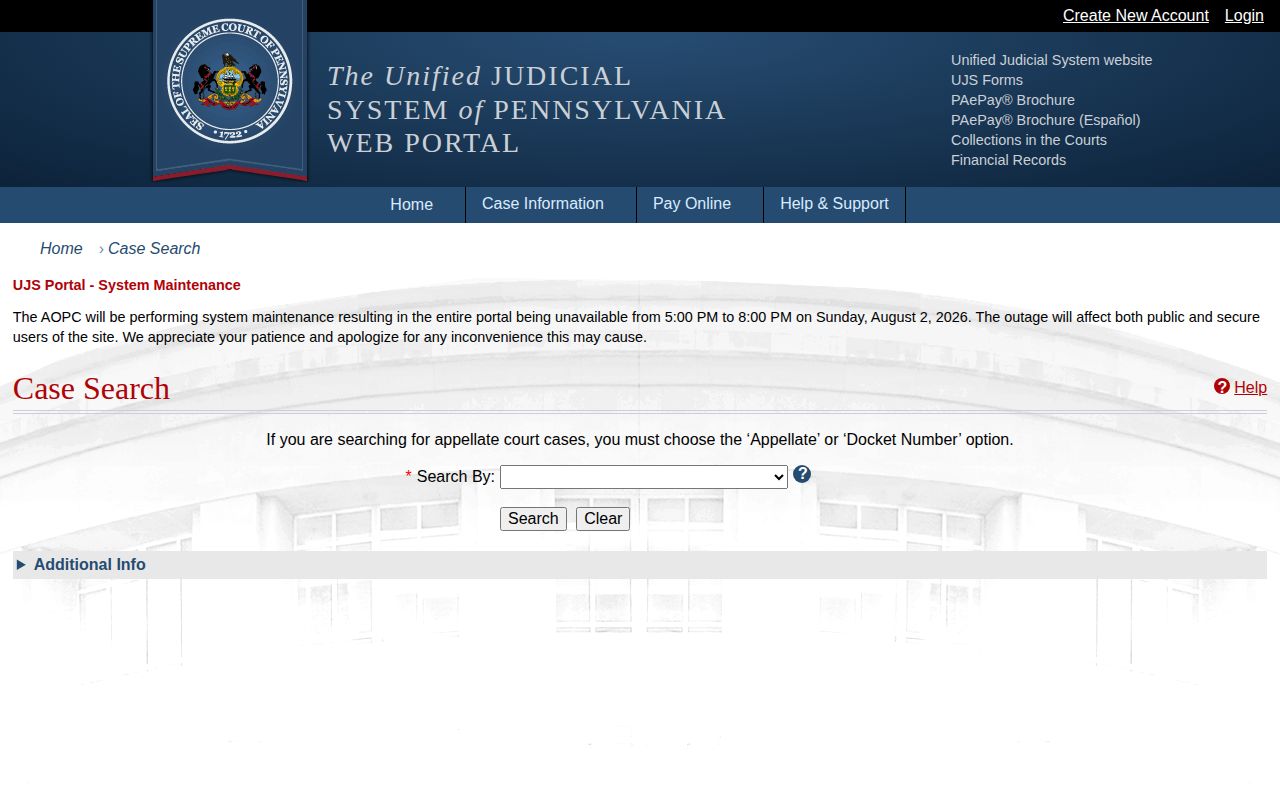 Northampton County released inmate court docket search